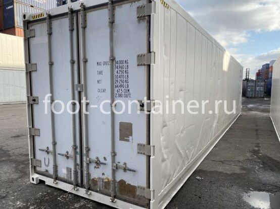 Рефконтейнер 40 футов высокий 2008 г.в. (40′ Reefer Container High Cube | 40′ RCHC/RFHC) (Фото 4)